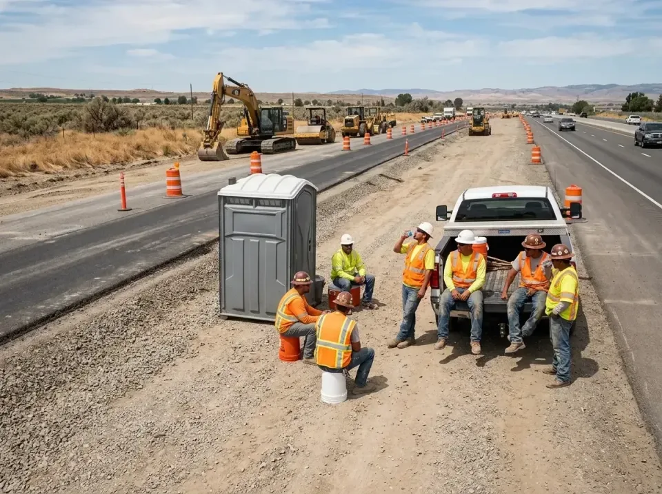 highway-road-construction-crew-007 — frequently asked questions, Porta Potty and Restroom Rentals in Masonville, KY